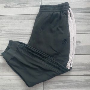 Adidas Mens XXL Olive Green Joggers